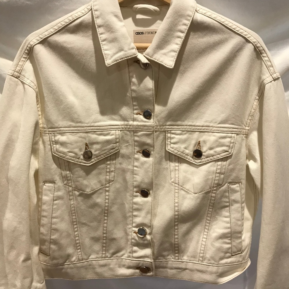 ASOS White Denim Jacket